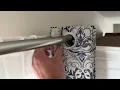 jinchan Damask Curtains Review 50 Blackout Linen Texture 52 90