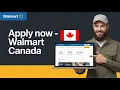 How To Apply For Walmart Jobs Online Canada