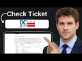 How To Check Traffic Ticket Online In Washington DC