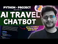 AI Travel Chatbot in Python Travel App with Python Streamlit Gemini AI Wikipedia API