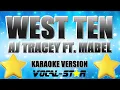 Download Lagu AJ Tracey Ft. Mabel - West Ten (Karaoke Version) 4k