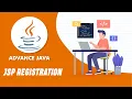 Advance Java in Hindi JSP Registration