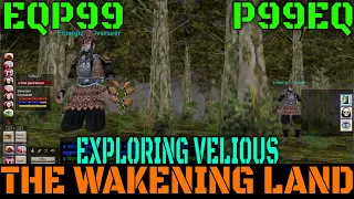 EverQuest P99 EXPLORING VELIOUS The Wakening Land Giants Geos Sentient Armor Unicorns OH MY Necro