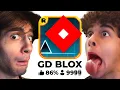 We Tried Geometry Dash In ROBLOX impossible