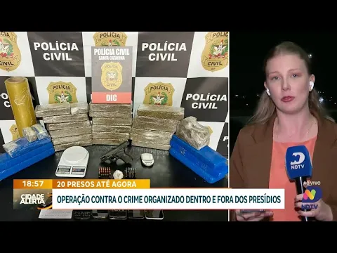 Operação contra crime organizado: Polícia Civil combate atividades criminosas em presídios