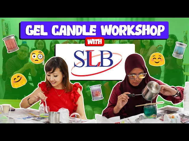 SLB at their FunEmpire candle making workshop
