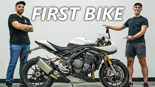 Download This Guy Won Our Giveaway Triumph Speed Triple 1200RR! MP3