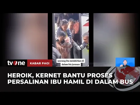 Kernet Bus Mendadak Jadi Bidan Bantu Penumpang Melahirkan