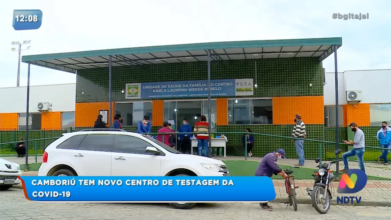 Camboriú tem novo centro de testes da Covid-19