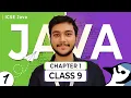 L001 Introduction to Programming Class 9th ICSE Computer Applications Java