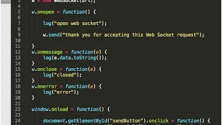 In 5 minutes learn HTML5 websockets
