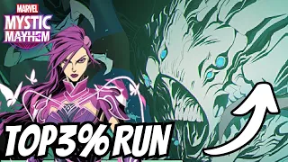 Top 3 PSYLOCKE LEVEL 90 NIGHTFALL RUN Kraken Enteral Torment Marvel Mystic Mayhem 