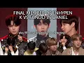 [English subtitle] FINAL MEMBER OF ENHYPEN SUNOO VS K VS DANIEL plus BTS reacting to Sunoo debuting!