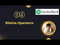 09 Bitwise Operators HackerRank Problem Solution Bangla C Programming Language