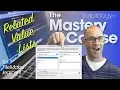 Lesson Data Structure Schema - Related Value Lists