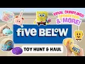 Five Below Toy Hunt Ep 2 VIRAL Mystery Dumplings NEW Blind Boxes SpongeBob MORE