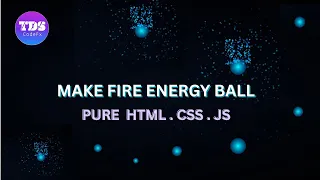 Energy Ball FX Interactive Particle Explosion with HTML CSS JavaScript
