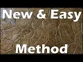 Stamped Concrete Floor DIY