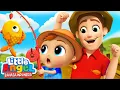 Download Lagu Tu, Wa, Ga, Pat, Ma, Lima Pancingan! | Kartun Anak | Little Angel Bahasa Indonesia