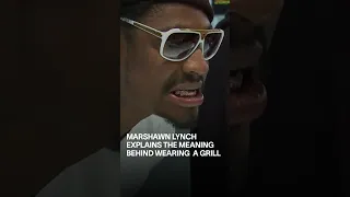 Marshawn Lynch Always Played Football with a Grill On