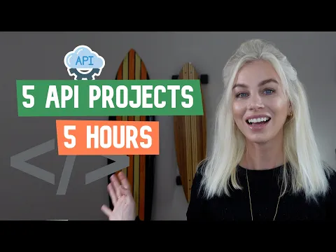 5 API Projects in 5 hours
