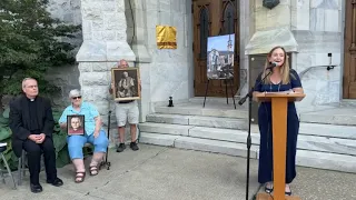 National Register of Historic Places Unveiling of Plaque at the Basilica Complex