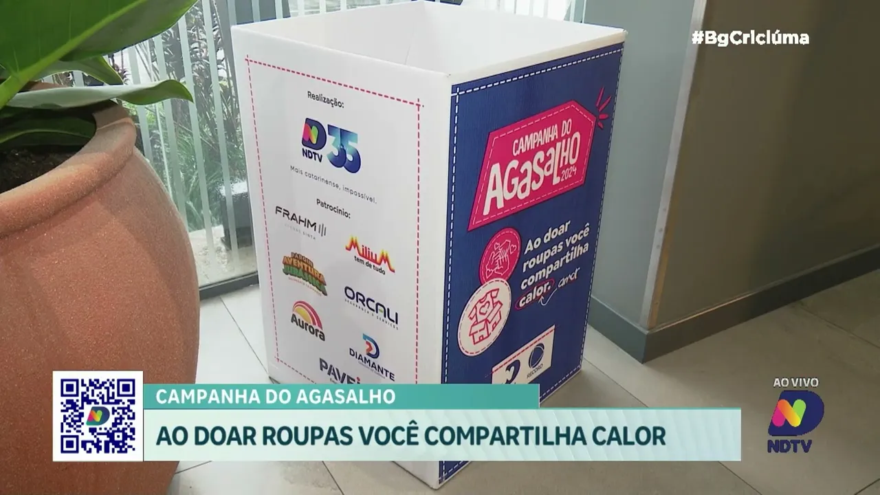 Campanha do agasalho NDTV: doe e aqueça vidas no RS