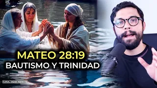 ¿Mateo 28:19 dice que el Bautismo es en nombre de la Trinidad? | Preguntas de Raíces Hebreas