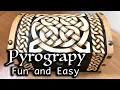 Fun and Easy Wood Burning Project Celtic Knot Box Tutorial Pyrography For Beginners