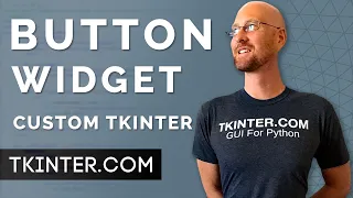 Modern Buttons In CustomTkinter - Tkinter CustomTkinter 2
