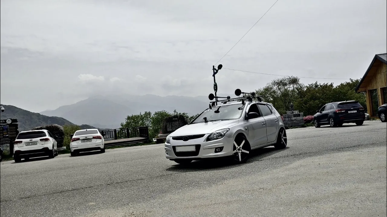 [Road Cam i30 - 지리산국립공원 드라이브코스 4편] 지리산 조망공원 오도재 자인재 산길 주행 サムネイル