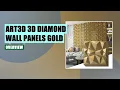 Art3d 3D Diamond Wall Panels Review - Transform Your Space Easily
