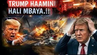 KINACHOENDELEA VITA YA IRAN NA MAREKANI MDA HUU...