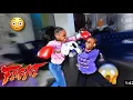 camari fights karnation with boxing gloves camari wins CJ SO COOL life with royalty SO COOL KIDS