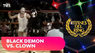 La pesadilla contra la locura: El debut de Clown frente a Black Demon | Titanes del Ring