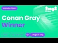 Download Lagu Conan Gray - Winner (Piano Karaoke)