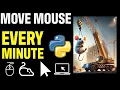 Python script to move mouse every minute
