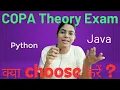 Java choose Python l Confused