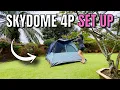 How to Set Up the Coleman Skydome 4-Person Tent