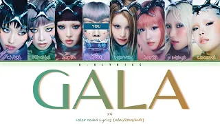 XG GALA You As Member 8 Members Karaoke 