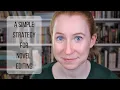 How to Start Editing Your Novel A Technique for Gaining Perspective