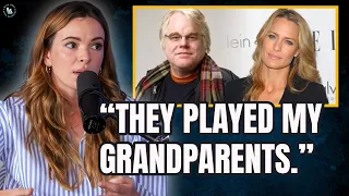 Danielle Panabaker remembers Philip Seymour Hoffman idolizes Robin Wright