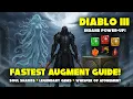 Diablo 3 - How to AUGMENT Gear Like a PRO Caldesann s Despair Soul Shards Whisper of Atonement