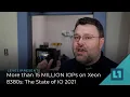 More than 15 MILLION IOPs on Xeon 8380s The State of IO 2021