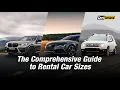 The Comprehensive Rental Car Sizes Chart Comparison to Make the Right Choice