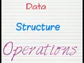 LECTURE-2 Data Structure Hindi data structure operations with examples