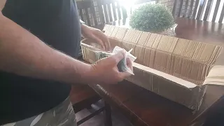 Unboxing kayak outriggers from EBay
