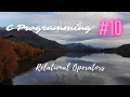 Relational Operators C Programming