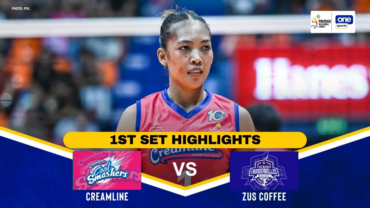 CREAMLINE vs ZUS COFFEE | SET 1 HIGHLIGHTS | 2026-27 PVL ALL-FILIPINO CONFERENCE | OCT 24, 2026