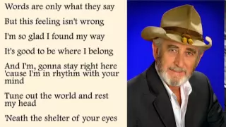 don williams the shelter of your eyes with lyrics